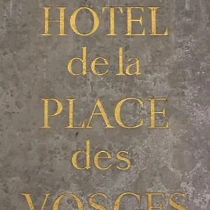 Hotel Boutique De La Place Des Vosges ***